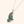 Majestic Chrysocolla Pendant — Silver