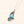 Majestic Turquoise Pendant — Silver