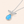 SunDancer Blue Opal Pendant — Silver