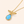 SunDancer Blue Opal Pendant — Gold
