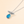 SunDancer Chrysocolla Pendant — Silver