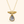 SunDancer Clear Quartz Pendant — Gold