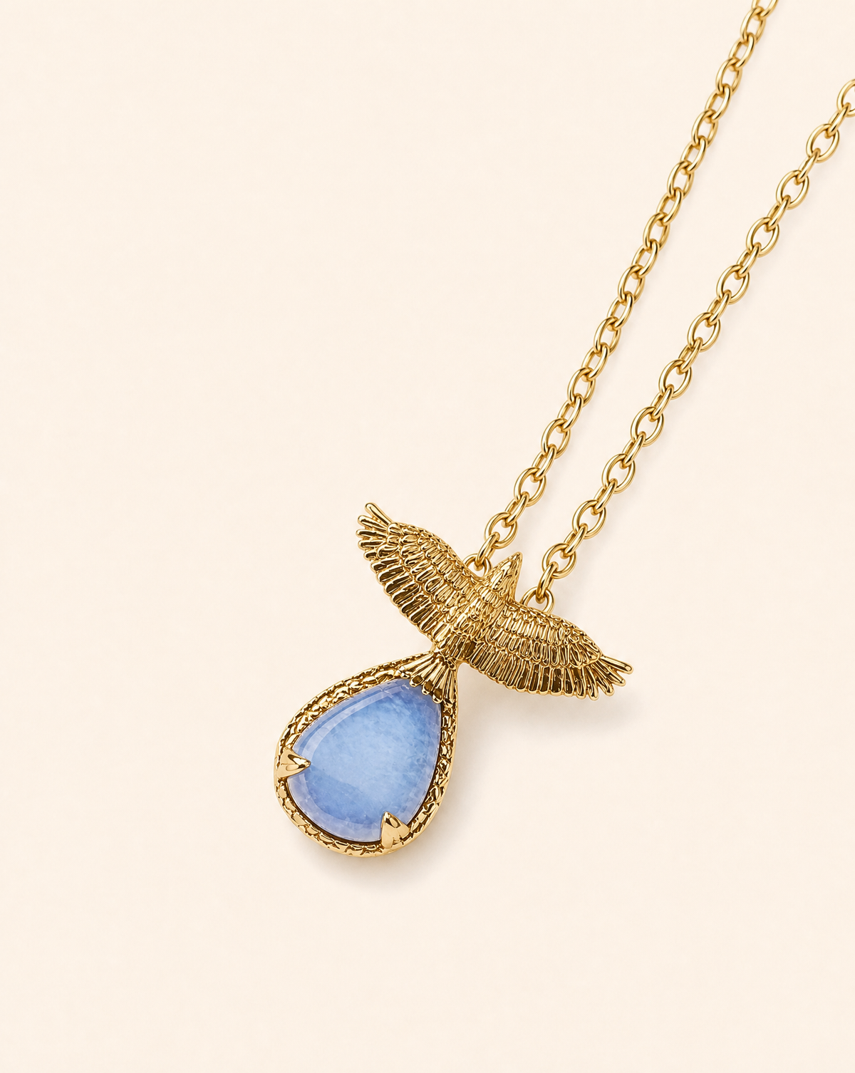 SunDancer Opalite Pendant — Gold