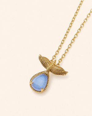 SunDancer Opalite Pendant — Gold
