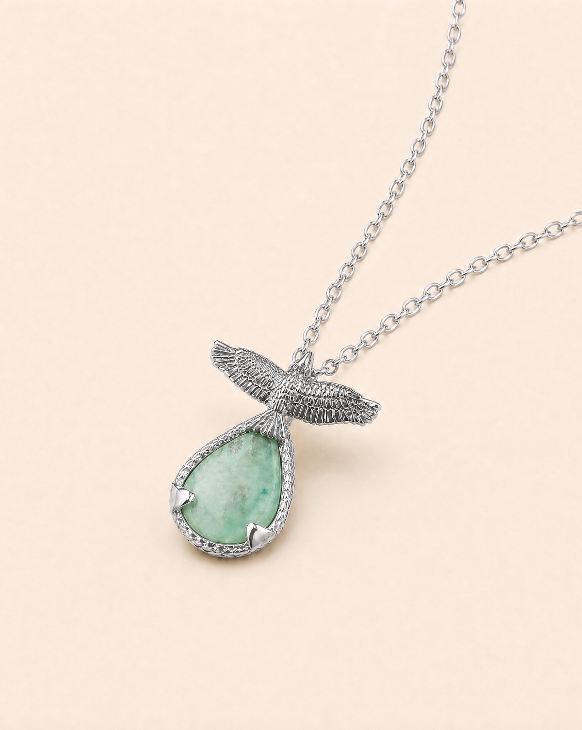 SunDancer Turquoise Pendant — Silver