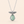 SunDancer Turquoise Pendant — Silver