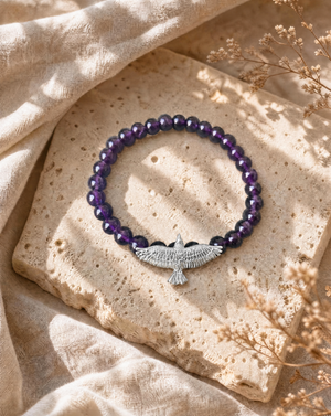 Unity Amethyst Bracelet — Silver