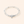 Unity Clear Quartz Bracelet — Silver