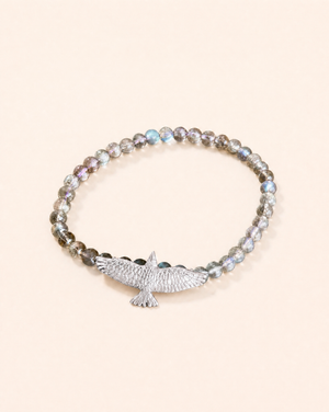 Unity Labradorite Bracelet — Silver