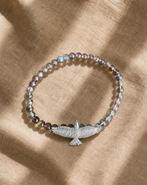 Unity Labradorite Bracelet — Silver