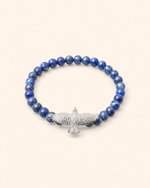 Unity Lapis Bracelet — Silver