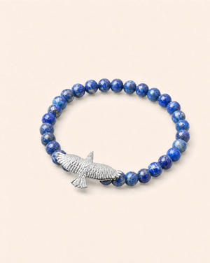 Unity Lapis Bracelet — Silver