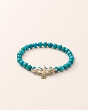 Unity Turquoise Bracelet — Silver