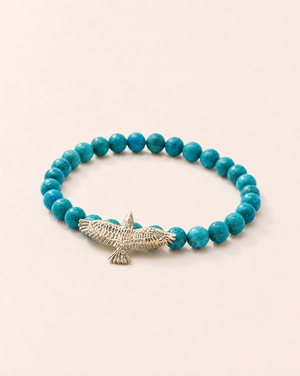 Unity Turquoise Bracelet — Silver