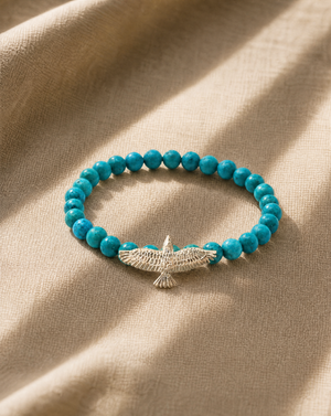Unity Turquoise Bracelet — Silver