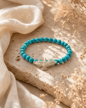 Unity Turquoise Bracelet — Silver