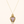 Vision-Nes Rose Quartz Pendant — Gold