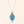 Vision-Nes Blue Opal Pendant — Silver