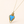Vision-Nes Blue Opal Pendant — Gold