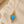 Vision-Nes Blue Opal Pendant — Gold