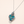 Vision-Nes Chrysocolla Pendant — Silver