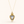 Vision-Nes Clear Quartz Pendant — Gold