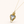 Vision-Nes Clear Quartz Pendant — Gold