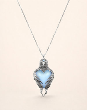 Vision-Nes Opalite Pendant — Silver