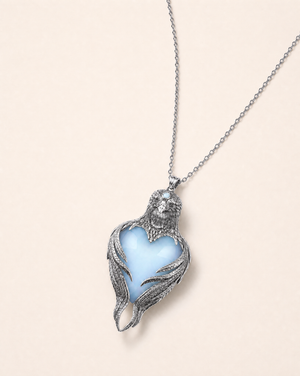 Vision-Nes Opalite Pendant — Silver