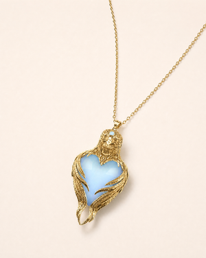 Vision-Nes Opalite Pendant — Gold
