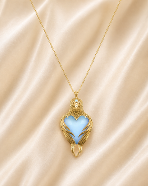 Vision-Nes Opalite Pendant — Gold