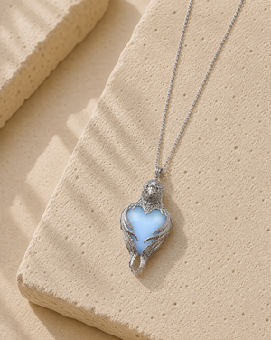 Vision-Nes Opalite Pendant — Silver