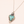 Vision-Nes Turquoise Pendant — Silver