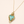Vision-Nes Turquoise Pendant — Gold