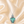Vision-Nes Turquoise Pendant — Silver
