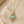 Vision-Nes Turquoise Pendant — Gold