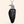 The Visionary Black Tourmaline Pendant — Silver