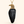 The Visionary Black Tourmaline Pendant — Gold