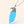 The Visionary Blue Opal Pendant — Silver