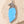 The Visionary Blue Opal Pendant — Silver