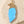 The Visionary Blue Opal Pendant — Gold