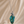 The Visionary Chrysocolla Pendant — Silver