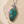 The Visionary Chrysocolla Pendant — Silver