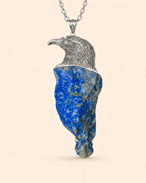 The Visionary Lapis Pendant — Silver
