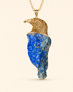 The Visionary Lapis Pendant — Gold