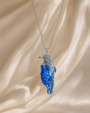 The Visionary Lapis Pendant — Silver