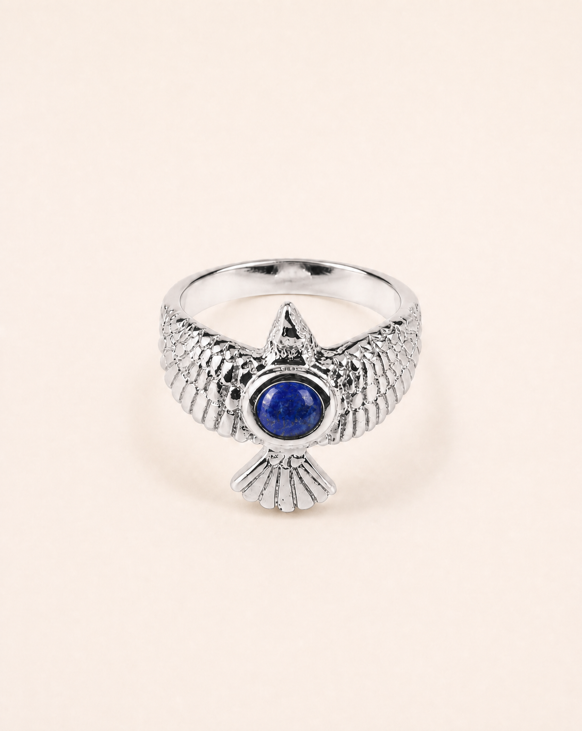 DreamWeaver Lapis Ring, Silver