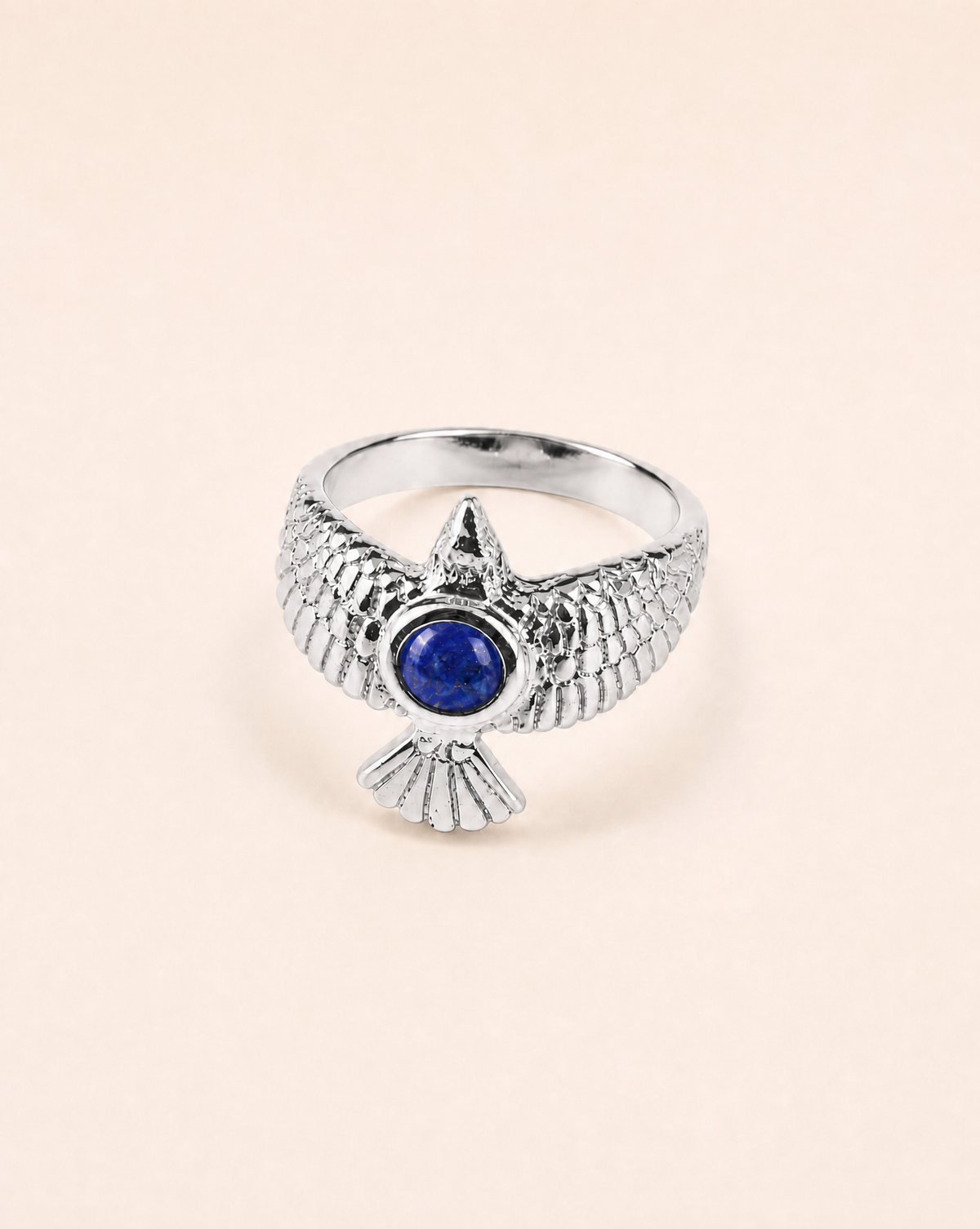 DreamWeaver Lapis Ring, Silver