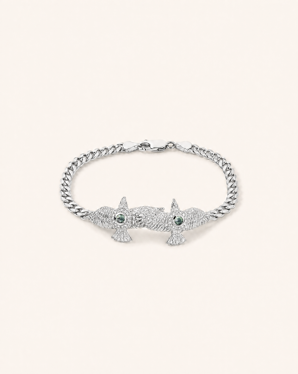 Wing2Wing Labradorite Bracelet — Silver-1