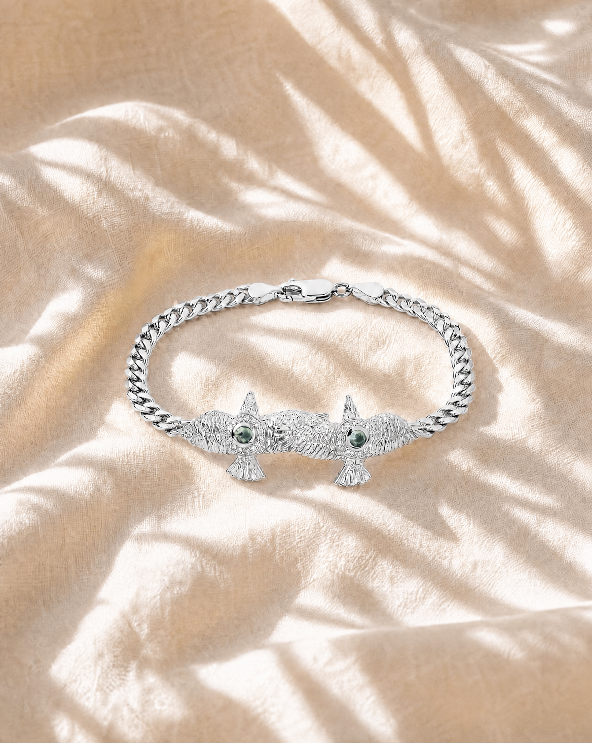 Wing2Wing Labradorite Bracelet — Silver-2